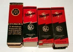 4 Marconi & Westinghouse Radiotron Unused -untested Factory Sealed Tubes. Fixed Price $50.90.