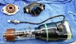 Vintage Us Navy Radar/oscilloscope Dumont K1206P7 Cathode-ray Tube. Fixed Price $199.00.