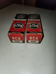 2X Nos Rca 6Y6GA/6Y6G Beam Tetrode Audio Power Vacuum Tubes. Fixed Price $45.00.