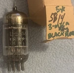 GL-5814A Ge Star Hole Black Plate 3 Mica 12AU7 Tube Rare Strong Tested. Fixed Price $42.15.