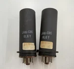 Rca 6L6Y Metal Vacuum Tube Vintage Used With Box Scratches And Wear. Fixed Price $142.33.