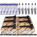 6X/SET Mopar Spark Plugs & UF648 Ignition Coils For Chrysler Jeep Dodge Ram 3.6. Fixed Price $129.99.