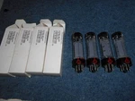 Telefunken Vacuum Tube EL34/6CA7 Set Of Quad Nos. Fixed Price $412.00.