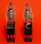 Pair 10J12S / WE310A Svetlana Pentode Valves Soviet Tube. Same Date.. Fixed Price $125.00.