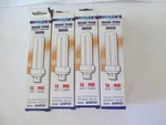 Lot Of Satco Quad Tube Hygrade CFD13W/4P/830 G24Q-1 Base Cfl S8330. Fixed Price $14.99.