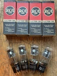 Strong Nos Quad 2A3 Matched Date Tubes Double Bottom Getter Carbon Plates. Fixed Price $795.00.