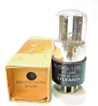 Vacuum Tube Sylvania Jan Chs 12SL7GT VT-289- Hickok Tested 100%+ Nos. Fixed Price $8.44.
