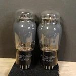 Pair Nos Sylvania Jan - Chs 6L6GA Smoke Glass Tubes Tested 94 And 100 Min 55. Fixed Price $73.48.