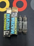 Mullard Mazda Nos 6BM8 ECL82 Tube Pair. Fixed Price $124.99.