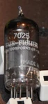 Rare Mullard 7025 / 12AX7 ECC83 Goal Post "641" Code Amplitrex Short Plate Rib. Fixed Price $249.99.