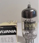 9KZ8 Tube Sylvania Nib Tested & Boxed Vintage Commercial Surplus. Fixed Price $8.75.