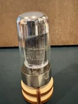 Sylvania Jan Chs 7C5 Black Plate Chrome Top Vacuum Tube Hickok Tested Nos. Fixed Price $6.99.