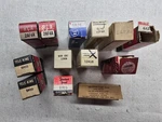 Lot Of 13 Assorted Vacuum Tubes 2AF4A, 1X2B, 1R5, 6BZ6, 6AT8A, 6LN8, 12AU6, 6AS5. Fixed Price $24.95.