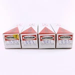 X CK5687WA Raytheon Tube. 1960S Prod. Black Plates.matched Quad. USED.2.CB406. Fixed Price $243.87.