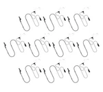 10PCS Parking Lot Waterpark Fbi Style Radio Earpiece Ptt For Rca RDR3500 RDR3600. Fixed Price $109.00.