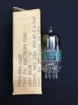 Nos Sylvania 6DJ8 Jan Gray Plate Getter Audio Vacuum Tube Tested Usa 4.2327-D. Fixed Price $21.95.