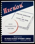 Hickok KS-5727-L1 Tube Tester Manual. Fixed Price $11.99.