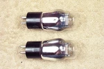 Two, Rca Cunningham #26 Tubes, Matching Pair, UX-226, CX-326 Eq. Fixed Price $34.95.
