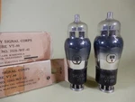 Sylvania VT-99 6F8G Vacuum Tubes (2) Nos Amplitrex Tested 111/123% & 100/103%!!. Fixed Price $175.00.