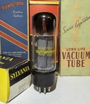 Nos Mullard (blackburn) EL34 XF2 Tube TV7 TEST=50 (30=65%) 35MA Plate Current. Fixed Price $148.00.