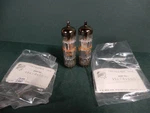 Amperex 6GV8 Vacuum Tubes (2) Hickok 800A Tested Good Results Shown. Fixed Price $30.00.