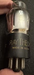 Nos Raytheon 5Y4G St Bottle Globe Rectifier I2 Date Black Plates Bottom. Fixed Price $38.00.