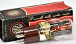 Tube Type Rectifier Valve Black Plate Fivre Made Italy Vintage UX280. Fixed Price $250.00.