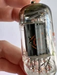 Nos Rca / Cbs Foil Getter Long Gray Plates 12AU7 5963 Musical Audio Tube. Fixed Price $100.00.
