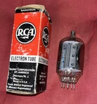 Rca Radio Audio Amplifier Electron Vacuum Tube Valve 6JU6 - Vtg Nos. Fixed Price $24.99.
