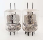 Pair British Electric Valve Co. Ltd. C1134 Beam Power Double Tetrode Tubes. Fixed Price $18.00.