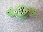 One" Western Electric Green Tube Socket For 7 Pin. Fixed Price $11.74.