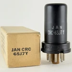 (1) Tested Rca Jan Crc 6SJ7Y Tube & Box Date Code 5-48 Mil-spec Pentode. Fixed Price $14.95.