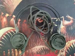 Vintage Trimm Dependable Radio Headset Cloth Cord Bakelite Ear Cups (untested). Fixed Price $21.68.