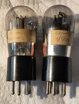 (2) Majestic G-27 Vacuum Tube Vintage 1932. Fixed Price $68.00.