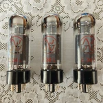 Jj E34L Tubes - Used Set Of. Fixed Price $48.00.