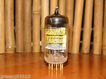 Vintage Realistic Japan 6AQ8 ECC85 Gold Pin Vacuum Tube Strong & Balanced. Fixed Price $33.99.