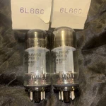 Ruby Sovtek 6L6WGC/GC/5881 Coin/wafer Base Strong Matched Dates Power Tubes Nos. Fixed Price $36.45.