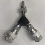 Medical Vacuum Y Coupler 6350 , With Schrader Asst Set Of Different Adapters. Fixed Price $175.00.