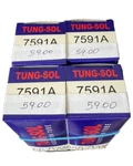 (4) Tung-sol Platinum Factory Matched Quad 7591A Tubes For Amps. Fixed Price $225.00.