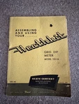 Classic Heathkit Assembly Manual For GD-1A Grid Dip Meter Clean. Fixed Price $12.99.