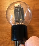 Tennis Ball Western Electric Vintage Vacuum Tube. Fixed Price $75.00.