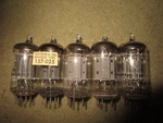 (5) Nos Testing Telefunken 12AU7/ECC82 (4) Are S-plate Audio Tubes. Fixed Price $225.00.