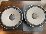 Pioneer Tad TL-1602 "15 Woofers (pair W/ S/n Fh 0821 & 0862 Refurbished. Fixed Price $2950.00.