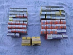 (74) Sylvania/ge/rca/amperex/tung-sol Electronic Tubes Nos. Fixed Price $99.95.