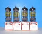 5963 Nos Raytheon Radio Audio Amplifier Vacuum Tubes 4 Valves Tested 12AU7A. Fixed Price $54.99.