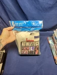 Vintage Athletech Tube Socks Nos 6 Pair Mens 10-13 Striped Athletic Retro Gym. Fixed Price $19.95.