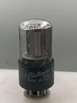 1956 6SL7GT Test Nos Silver Plates Side Fat Getter Serious Tubes A653. Fixed Price $25.00.