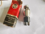 Nos Rca Radiotron Magic Eye 6N5 St Bottle Globe Vacuum Tube. Fixed Price $25.00.
