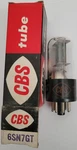 Cbs 6SN7GT Medium-gain Dual-triode Vacuum Tube (untested). Fixed Price $35.00.