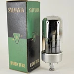 (1) Tested 1951 Sylvania 5AZ4 Tube With Box Code 1-52 Loctal Rectifier (a). Fixed Price $18.95.